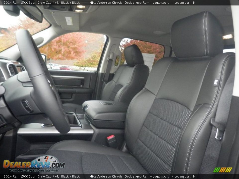 2014 Ram 1500 Sport Crew Cab 4x4 Black / Black Photo #5