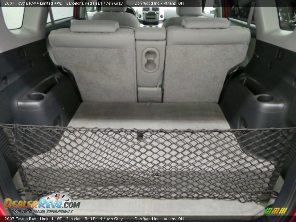 2007 Toyota RAV4 Limited 4WD Barcelona Red Pearl / Ash Gray Photo #4
