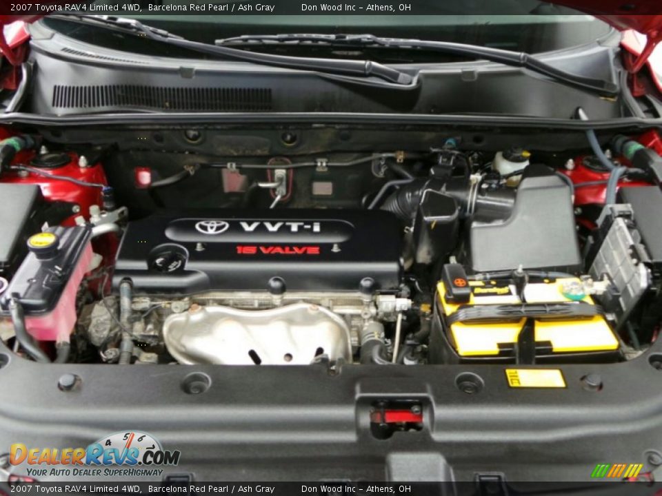 2007 Toyota RAV4 Limited 4WD Barcelona Red Pearl / Ash Gray Photo #5