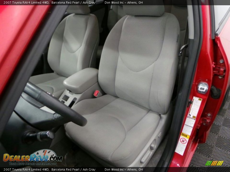 2007 Toyota RAV4 Limited 4WD Barcelona Red Pearl / Ash Gray Photo #6
