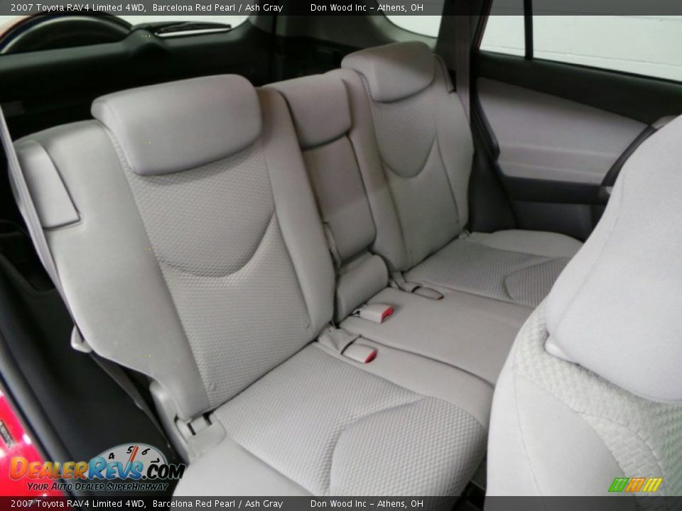 2007 Toyota RAV4 Limited 4WD Barcelona Red Pearl / Ash Gray Photo #8