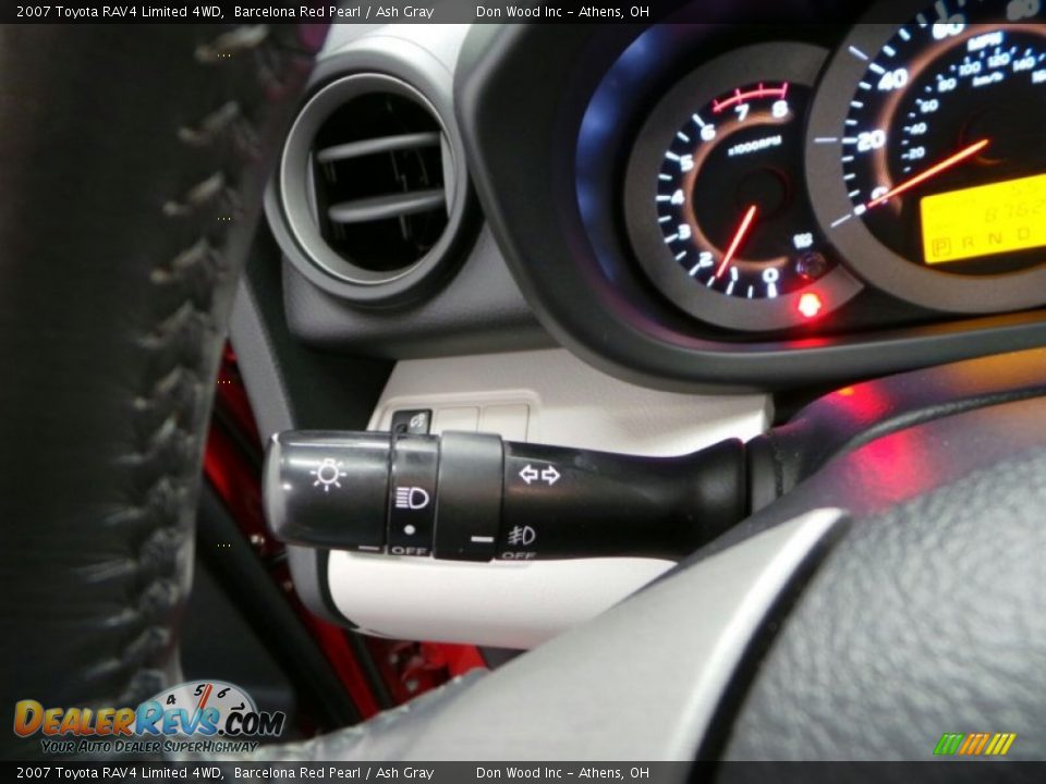 2007 Toyota RAV4 Limited 4WD Barcelona Red Pearl / Ash Gray Photo #19