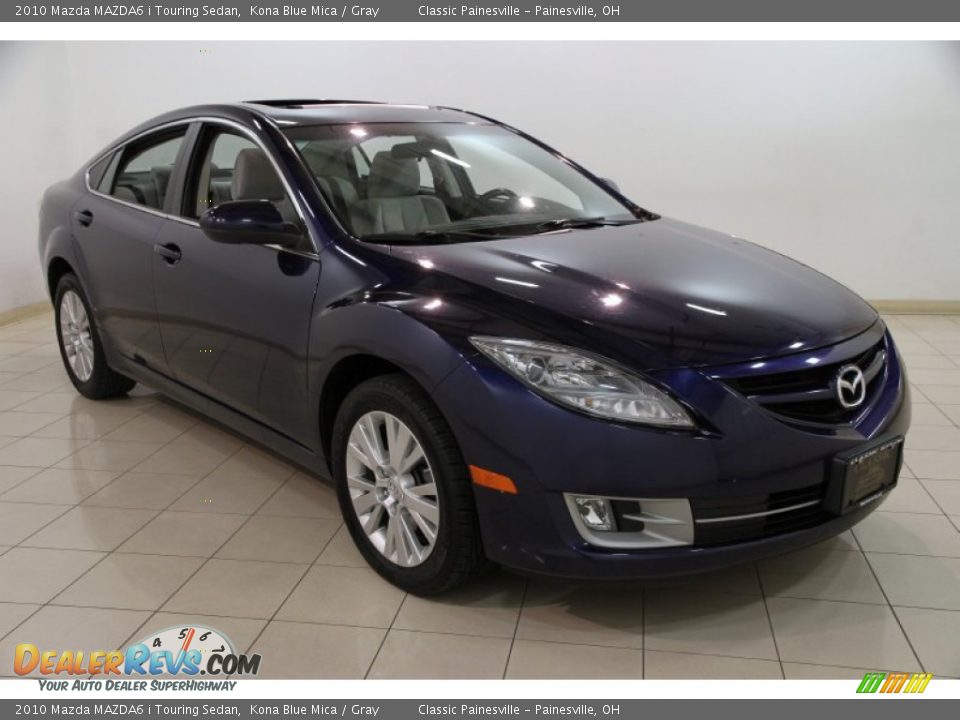 2010 Mazda MAZDA6 i Touring Sedan Kona Blue Mica / Gray Photo #1