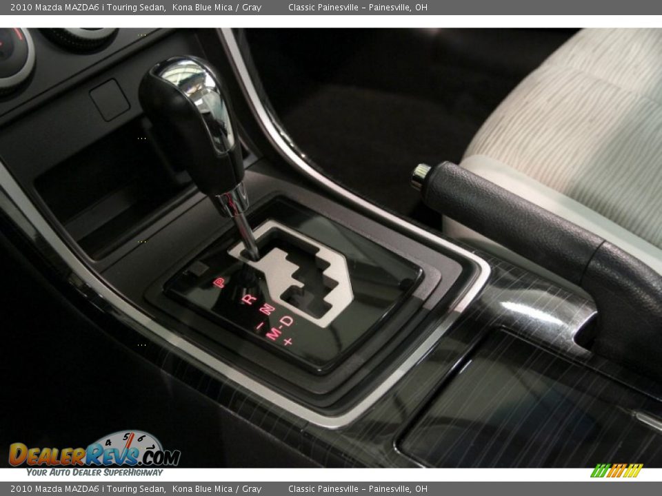 2010 Mazda MAZDA6 i Touring Sedan Kona Blue Mica / Gray Photo #9