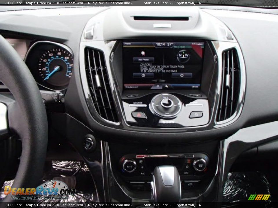 2014 Ford Escape Titanium 2.0L EcoBoost 4WD Ruby Red / Charcoal Black Photo #18