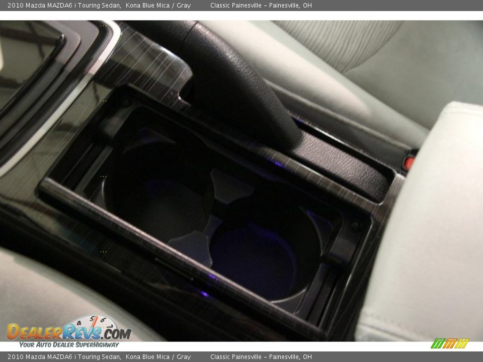 2010 Mazda MAZDA6 i Touring Sedan Kona Blue Mica / Gray Photo #11