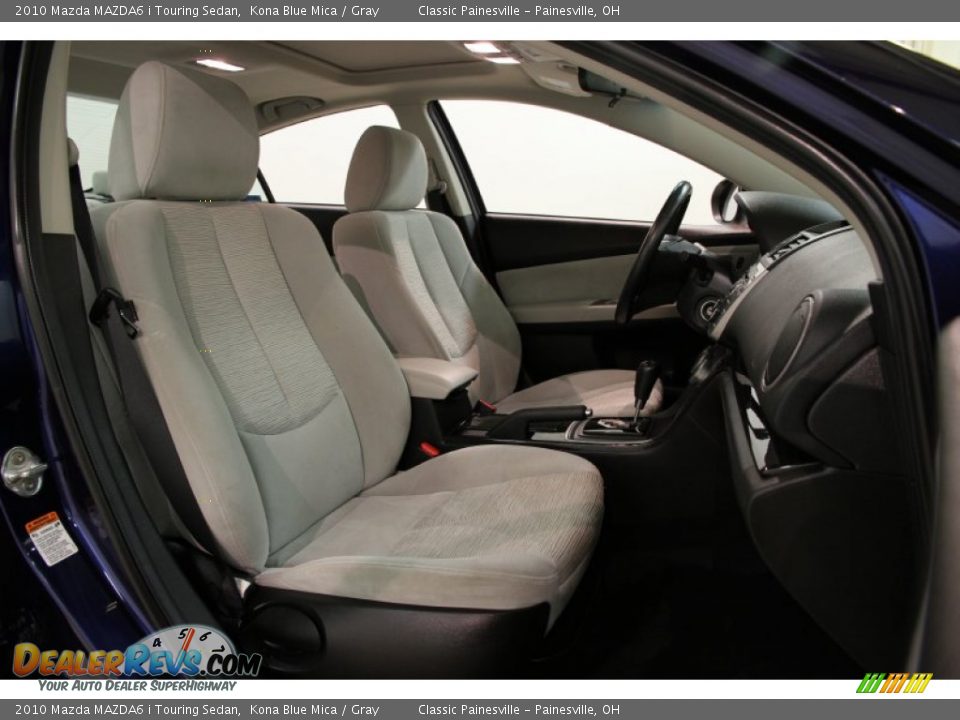 2010 Mazda MAZDA6 i Touring Sedan Kona Blue Mica / Gray Photo #12