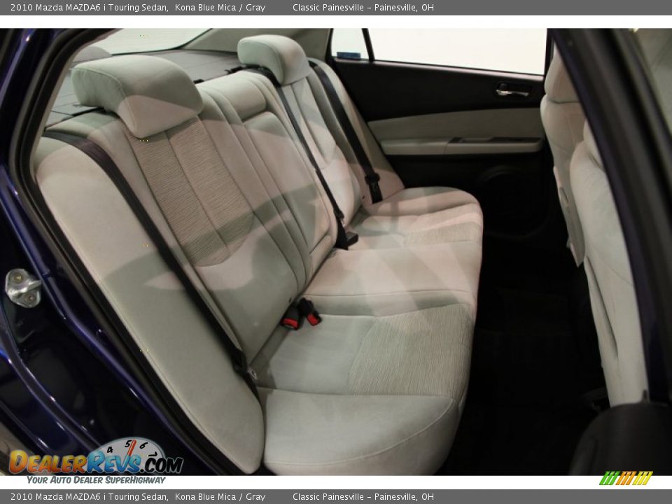2010 Mazda MAZDA6 i Touring Sedan Kona Blue Mica / Gray Photo #13