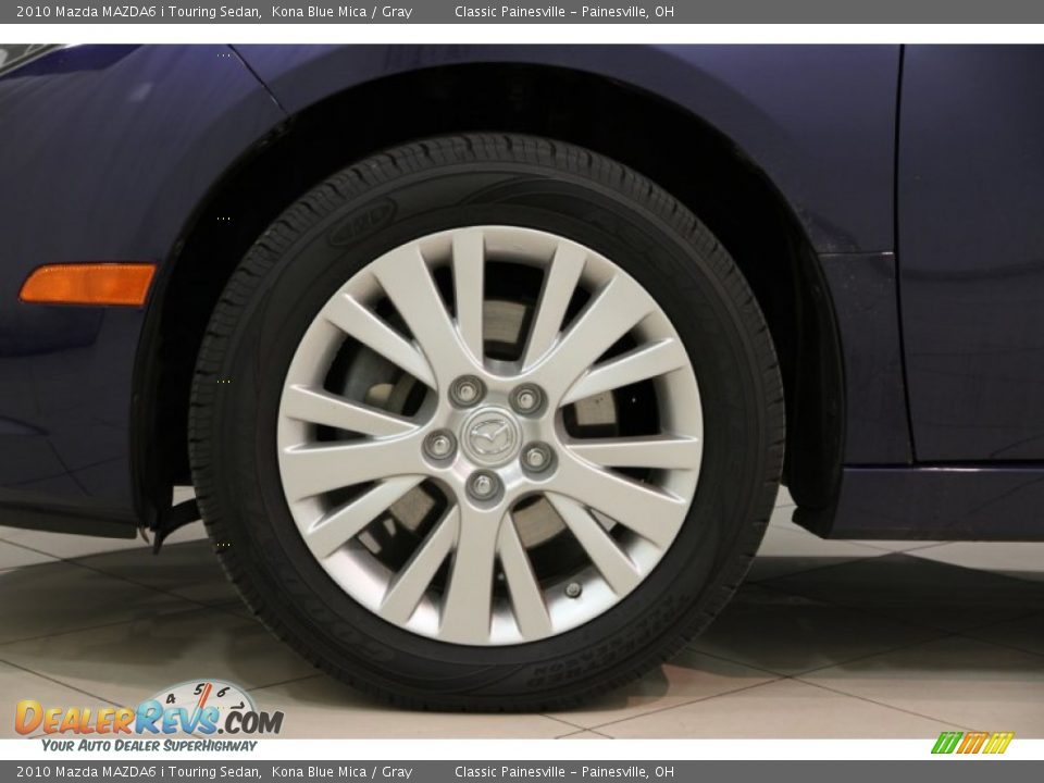 2010 Mazda MAZDA6 i Touring Sedan Kona Blue Mica / Gray Photo #17