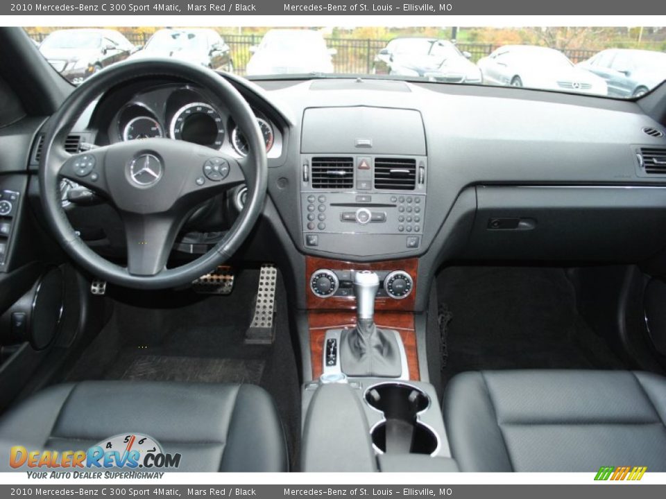 2010 Mercedes-Benz C 300 Sport 4Matic Mars Red / Black Photo #4