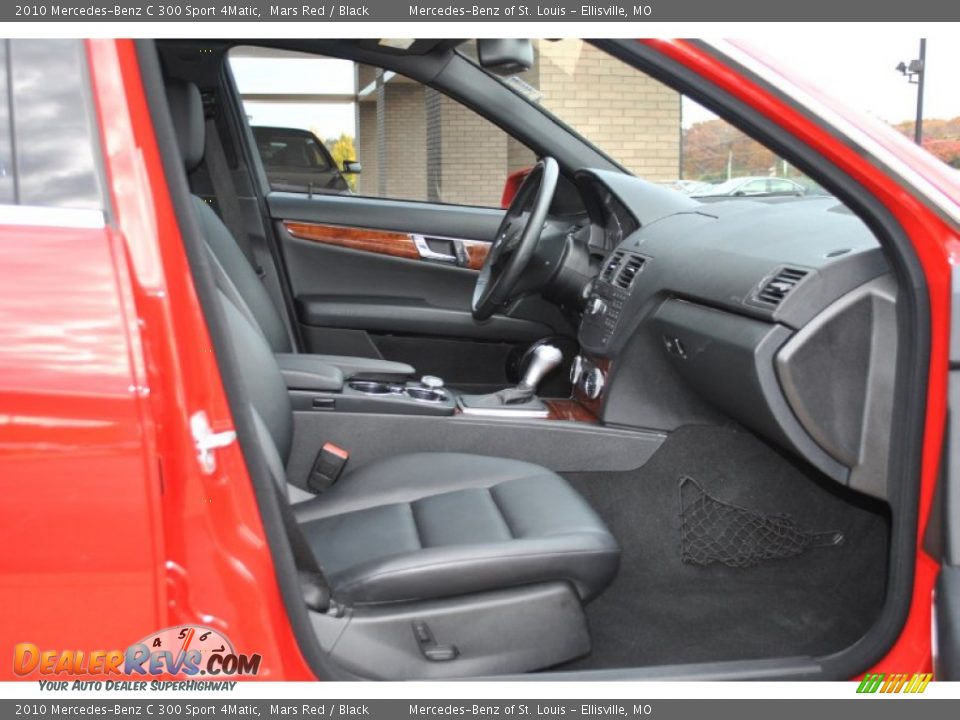 2010 Mercedes-Benz C 300 Sport 4Matic Mars Red / Black Photo #8