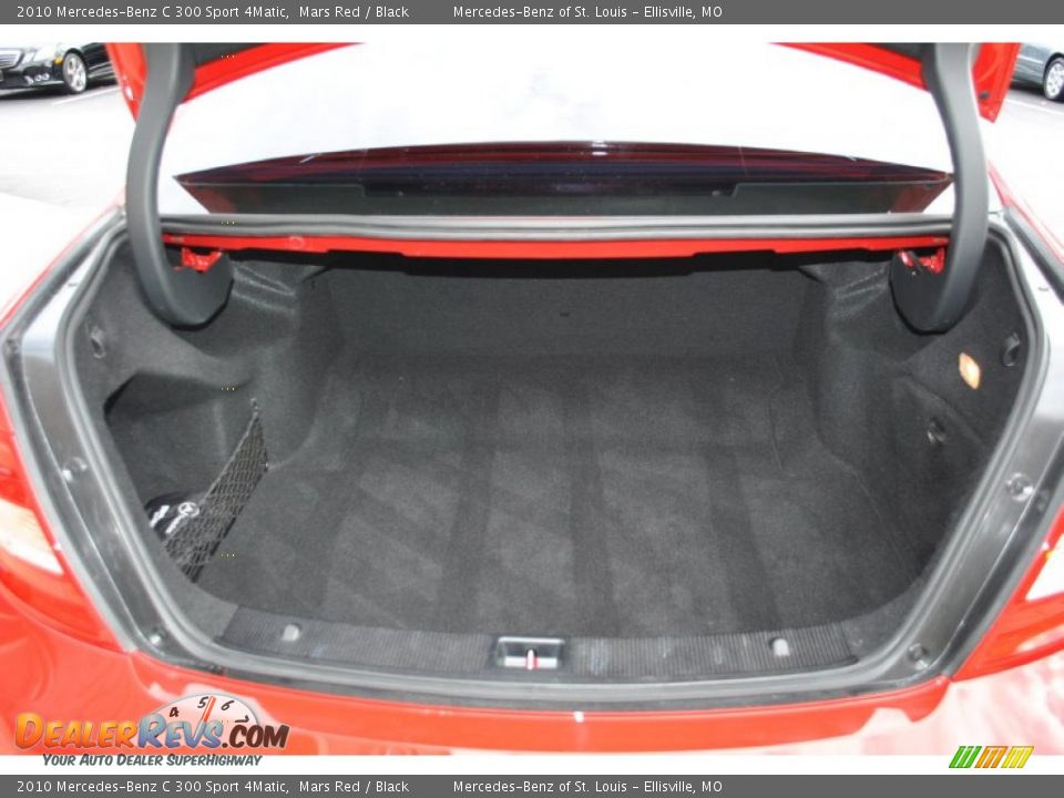 2010 Mercedes-Benz C 300 Sport 4Matic Mars Red / Black Photo #11