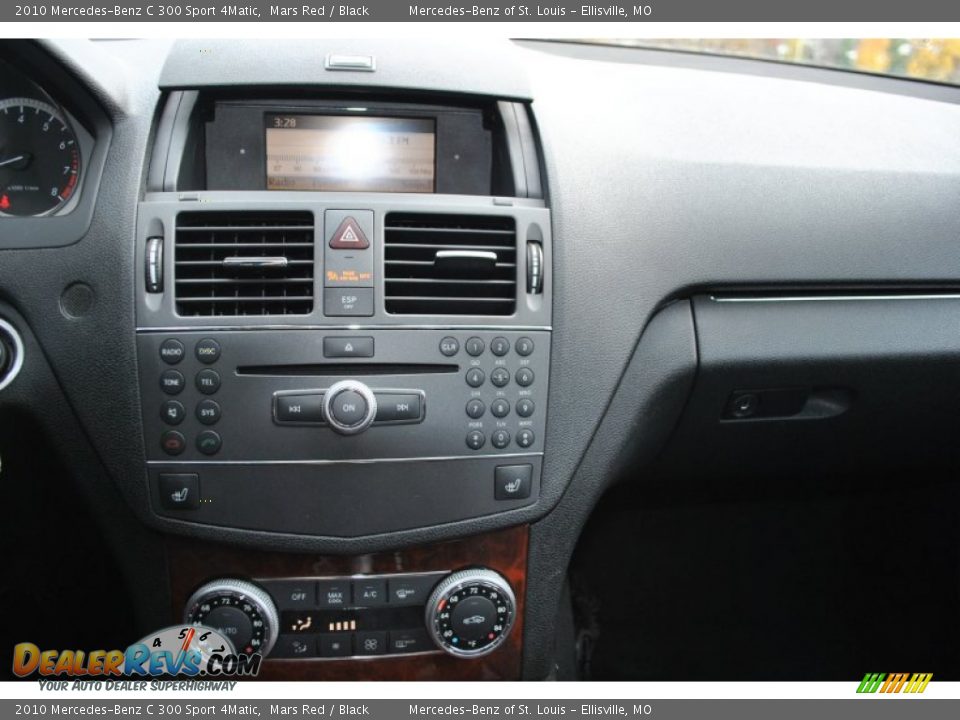 2010 Mercedes-Benz C 300 Sport 4Matic Mars Red / Black Photo #17