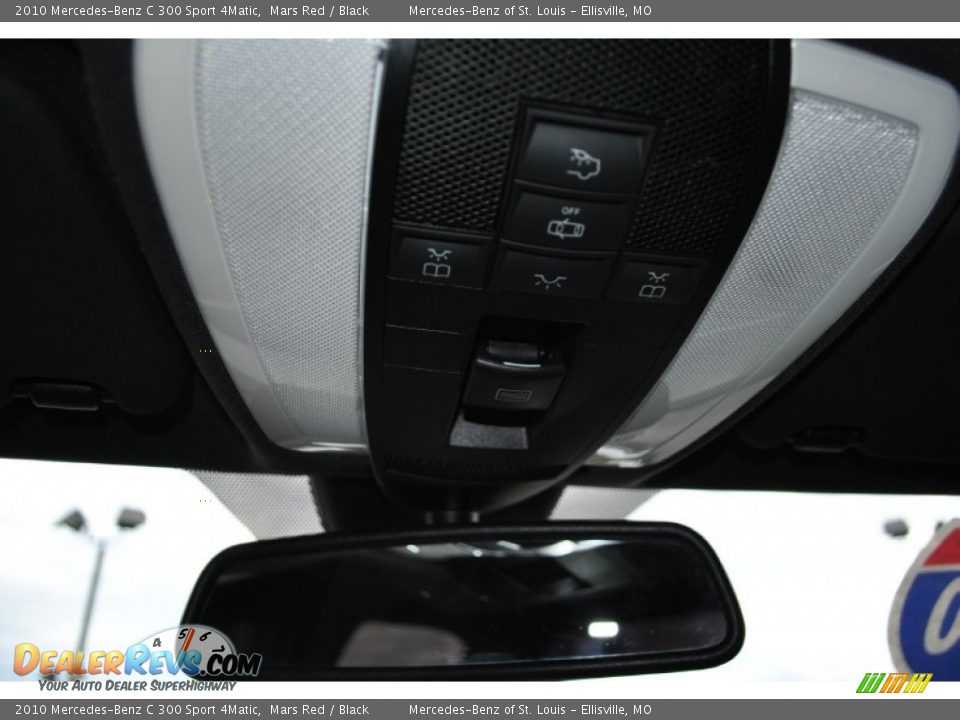 2010 Mercedes-Benz C 300 Sport 4Matic Mars Red / Black Photo #18