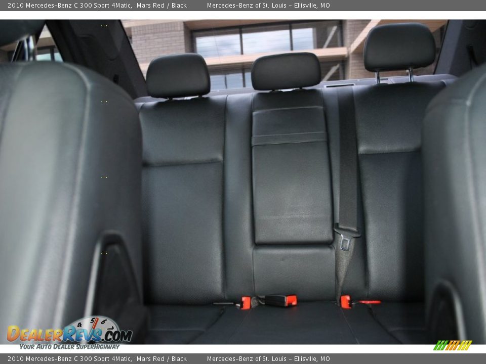 2010 Mercedes-Benz C 300 Sport 4Matic Mars Red / Black Photo #19