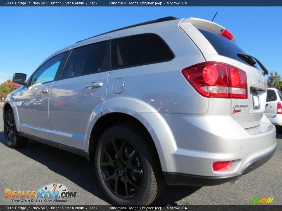 2014 Dodge Journey SXT Bright Silver Metallic / Black Photo #2