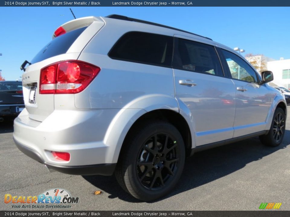 2014 Dodge Journey SXT Bright Silver Metallic / Black Photo #3