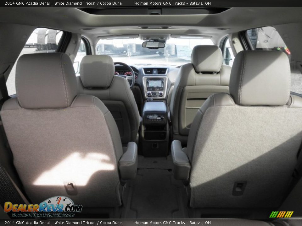 2014 GMC Acadia Denali White Diamond Tricoat / Cocoa Dune Photo #29