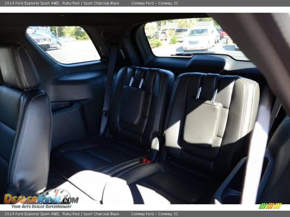 2014 Ford Explorer Sport 4WD Ruby Red / Sport Charcoal Black Photo #14