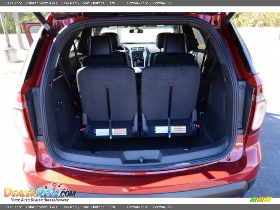 2014 Ford Explorer Sport 4WD Ruby Red / Sport Charcoal Black Photo #18