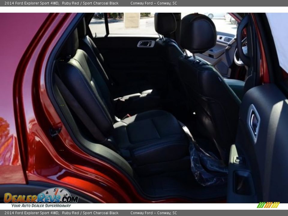 2014 Ford Explorer Sport 4WD Ruby Red / Sport Charcoal Black Photo #19