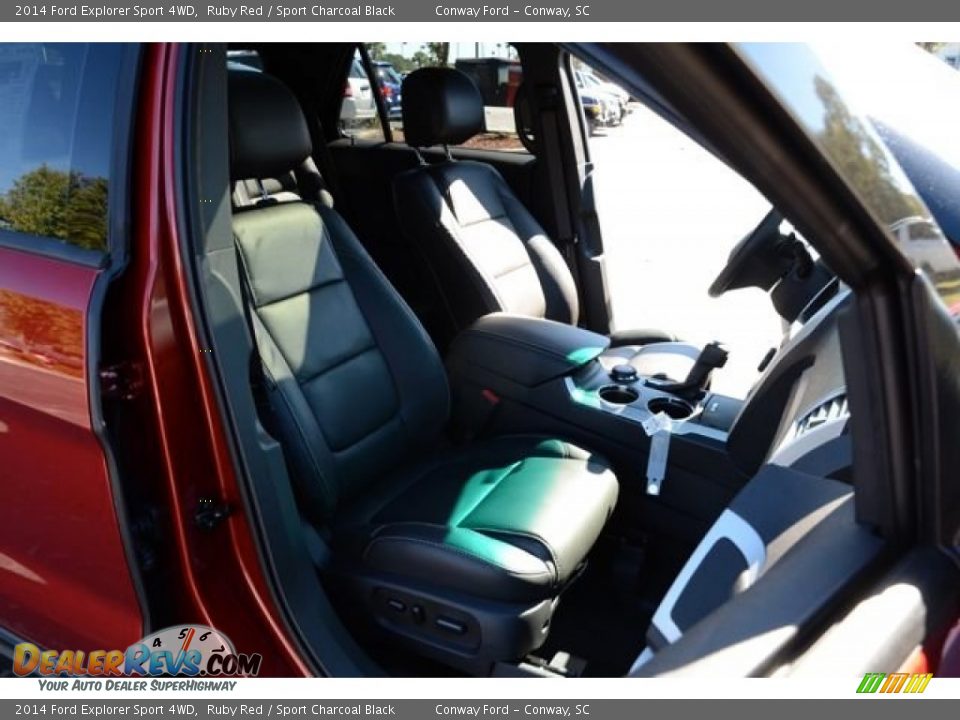 2014 Ford Explorer Sport 4WD Ruby Red / Sport Charcoal Black Photo #20