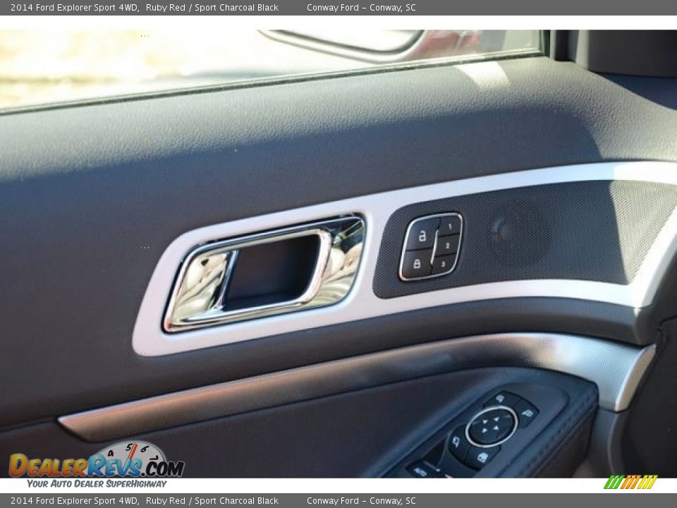 2014 Ford Explorer Sport 4WD Ruby Red / Sport Charcoal Black Photo #24