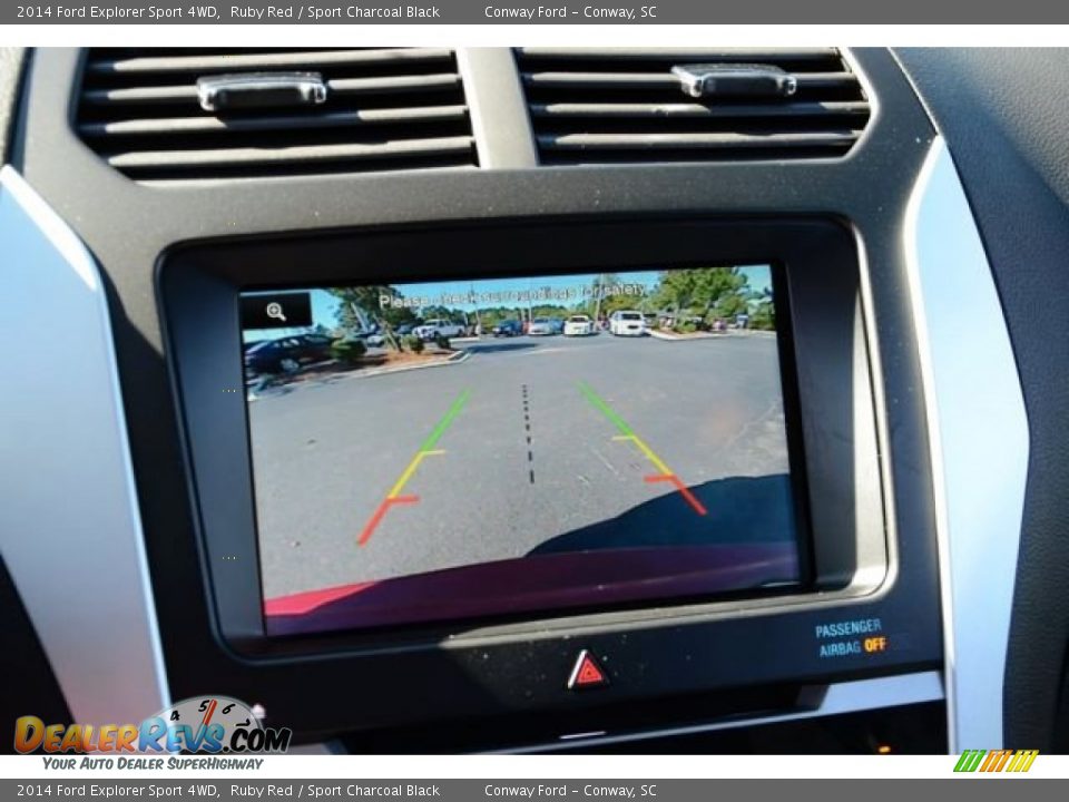 2014 Ford Explorer Sport 4WD Ruby Red / Sport Charcoal Black Photo #33
