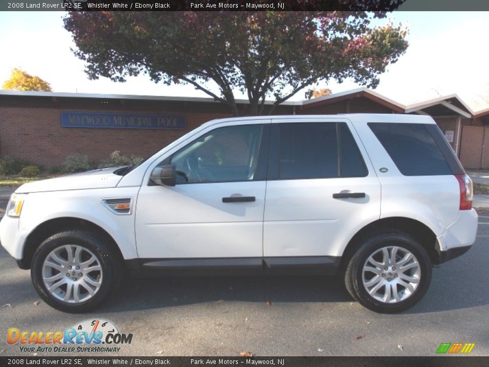 2008 Land Rover LR2 SE Whistler White / Ebony Black Photo #2