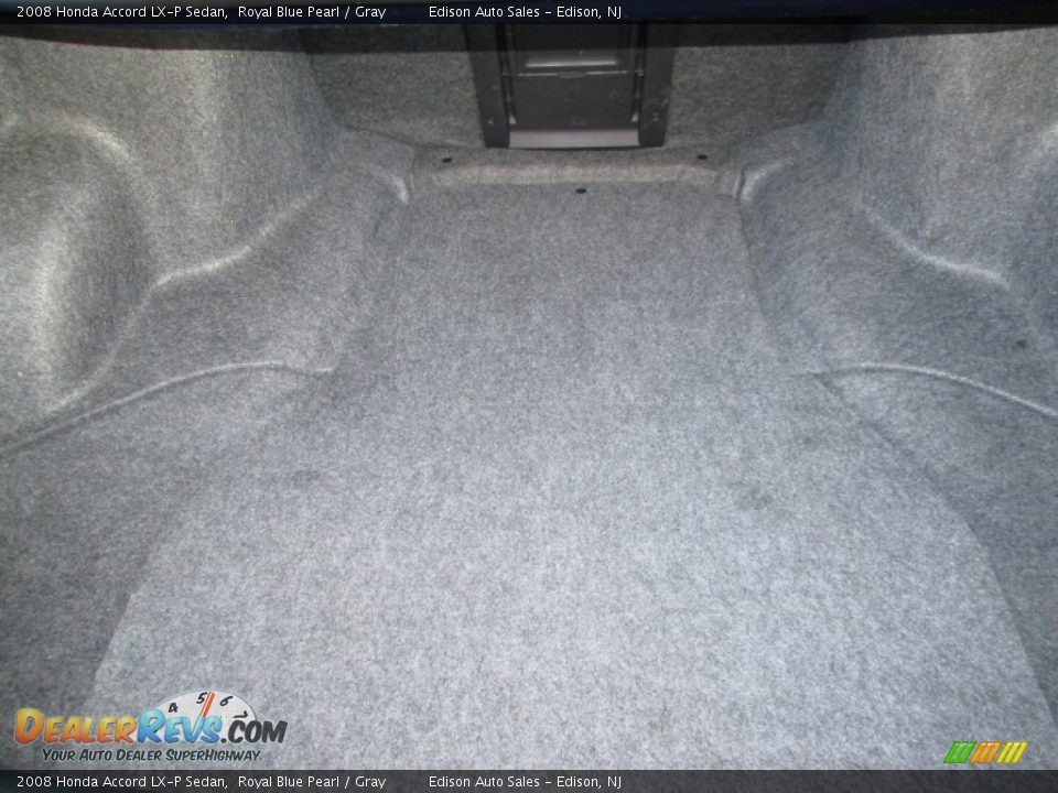 2008 Honda Accord LX-P Sedan Royal Blue Pearl / Gray Photo #23