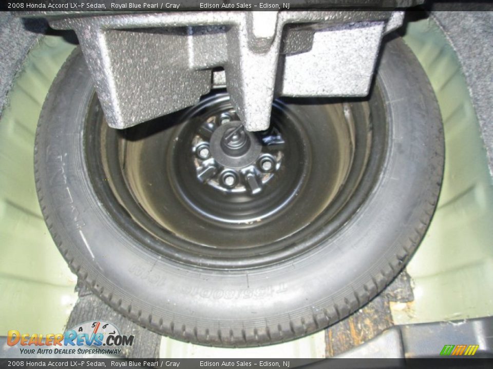 2008 Honda Accord LX-P Sedan Royal Blue Pearl / Gray Photo #24