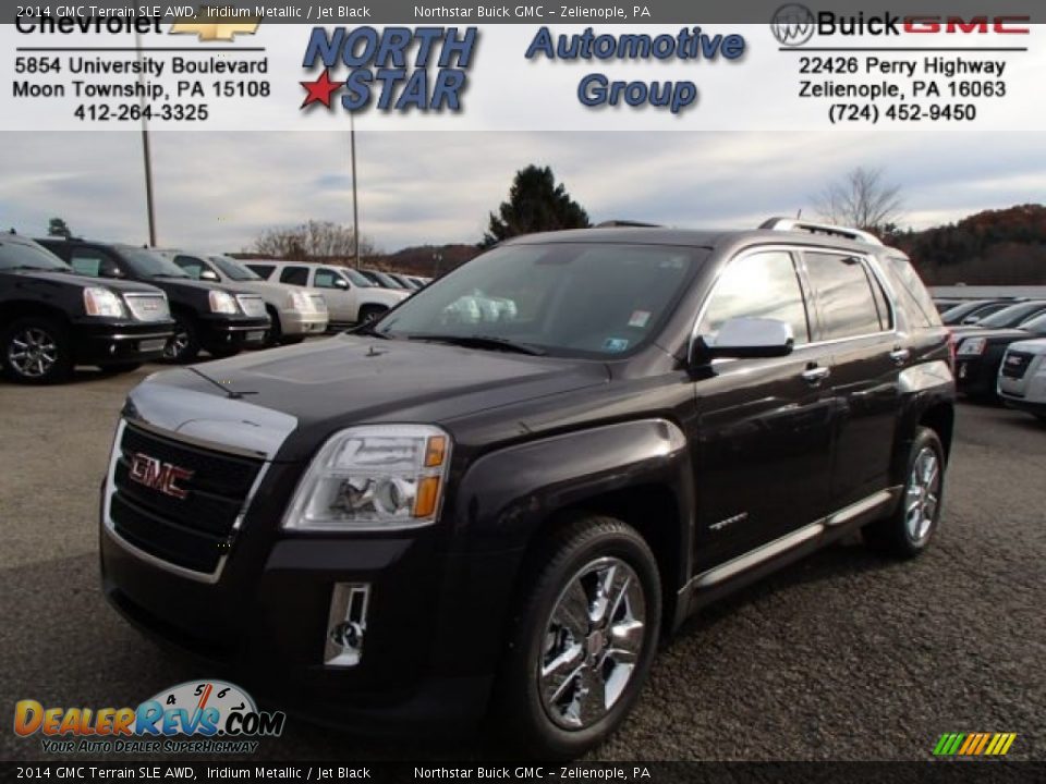 2014 GMC Terrain SLE AWD Iridium Metallic / Jet Black Photo #1