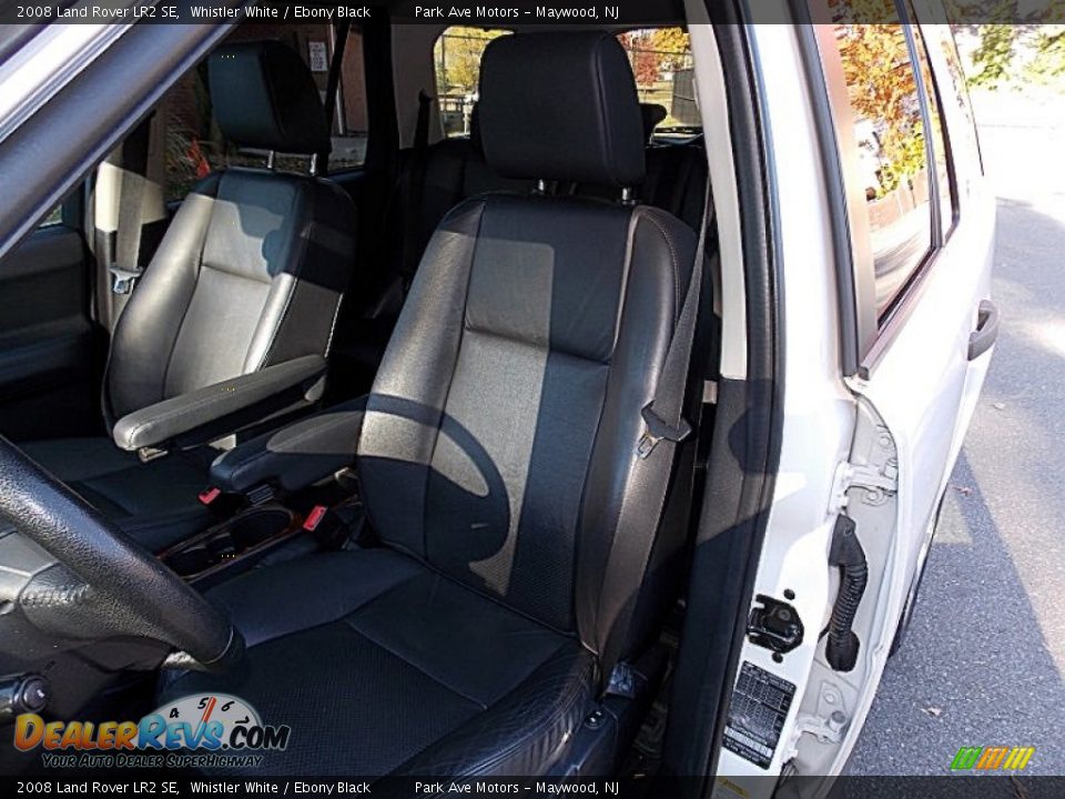 2008 Land Rover LR2 SE Whistler White / Ebony Black Photo #11