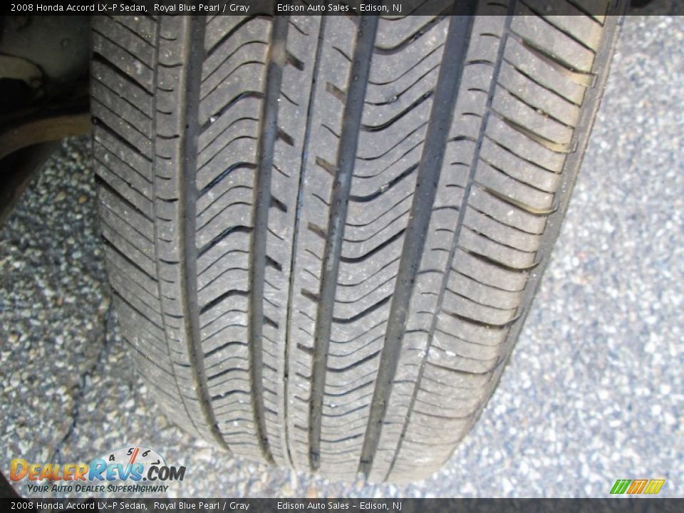 2008 Honda Accord LX-P Sedan Royal Blue Pearl / Gray Photo #30