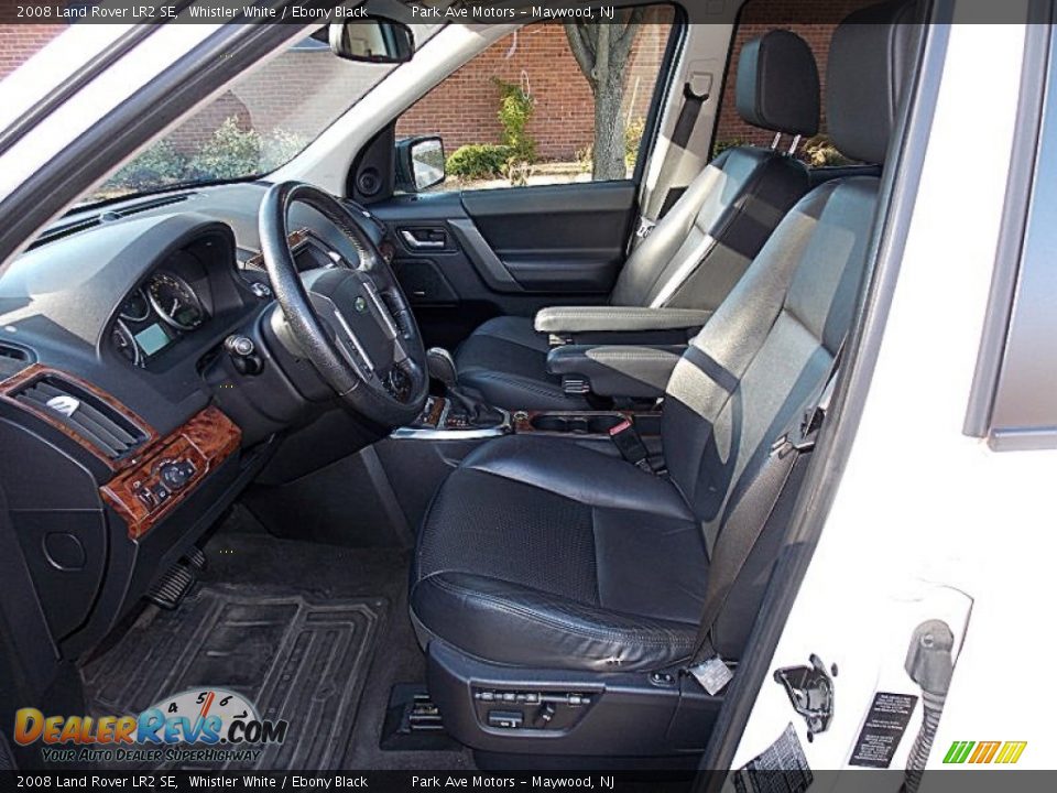 2008 Land Rover LR2 SE Whistler White / Ebony Black Photo #12