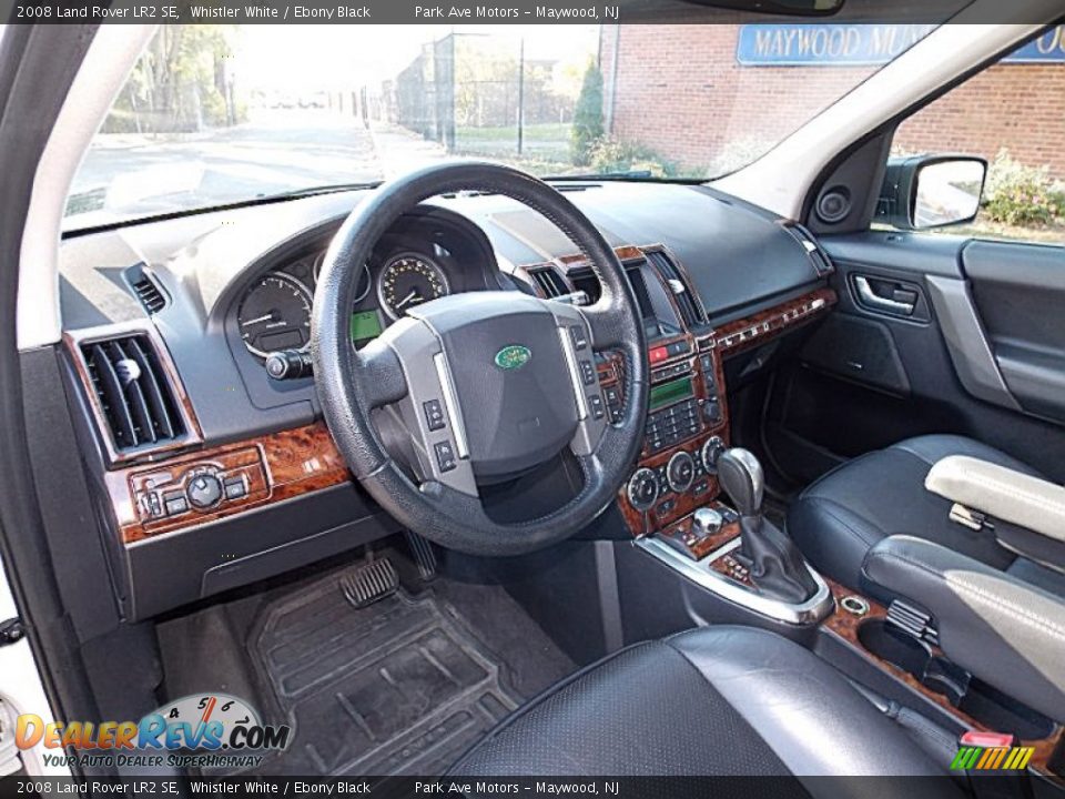2008 Land Rover LR2 SE Whistler White / Ebony Black Photo #13