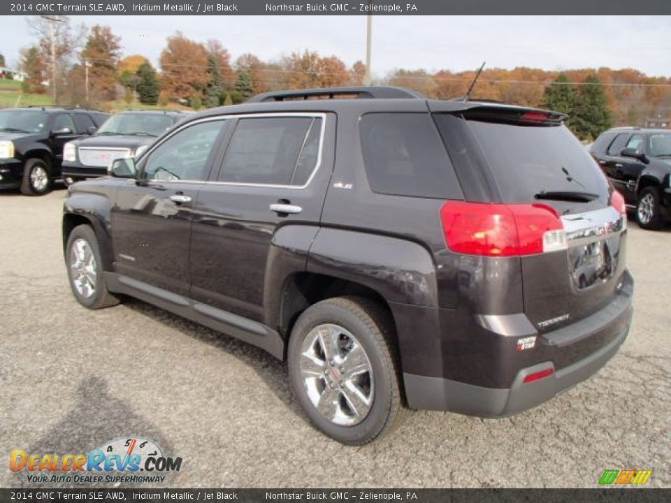 2014 GMC Terrain SLE AWD Iridium Metallic / Jet Black Photo #7