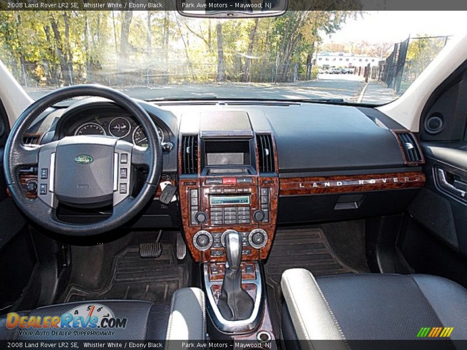 2008 Land Rover LR2 SE Whistler White / Ebony Black Photo #14