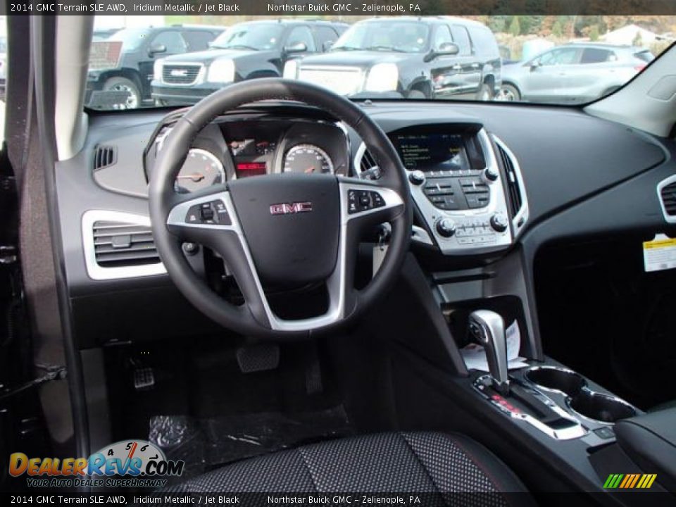 2014 GMC Terrain SLE AWD Iridium Metallic / Jet Black Photo #12