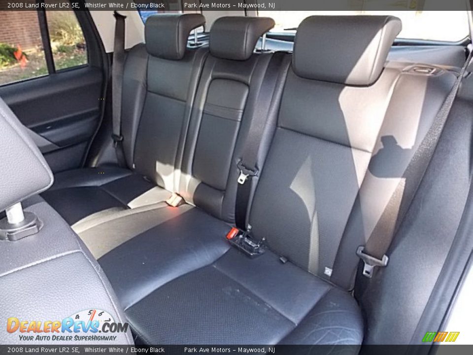 2008 Land Rover LR2 SE Whistler White / Ebony Black Photo #16