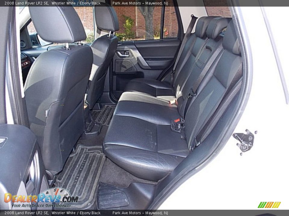 2008 Land Rover LR2 SE Whistler White / Ebony Black Photo #17