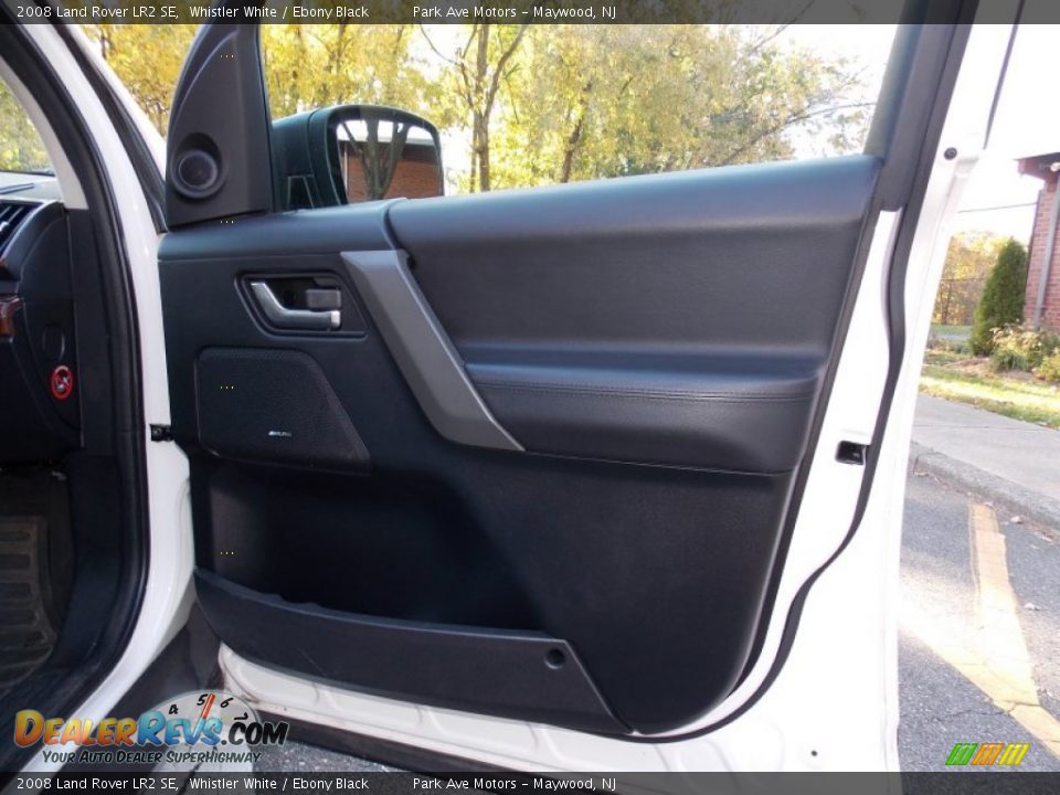 2008 Land Rover LR2 SE Whistler White / Ebony Black Photo #18