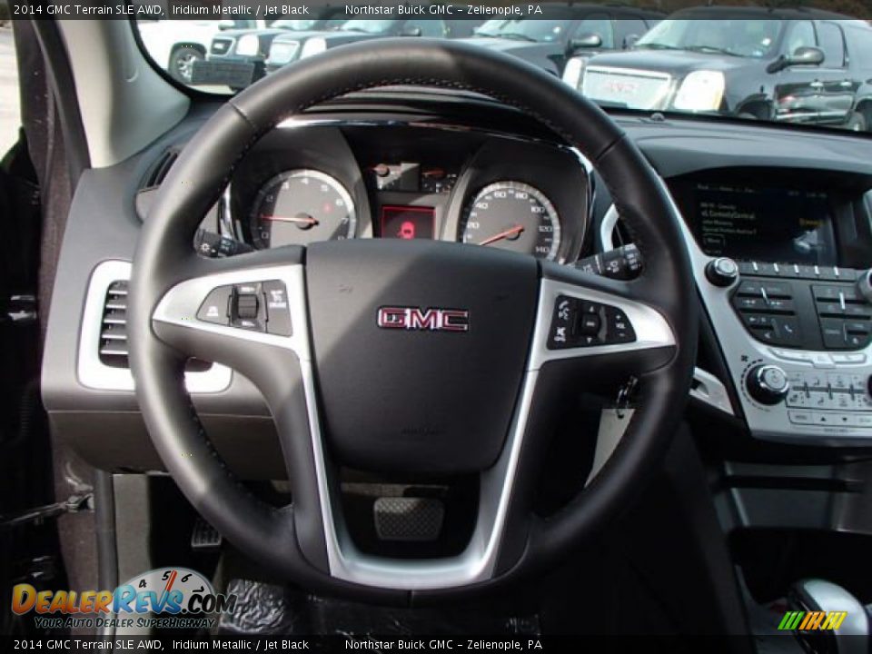 2014 GMC Terrain SLE AWD Iridium Metallic / Jet Black Photo #18