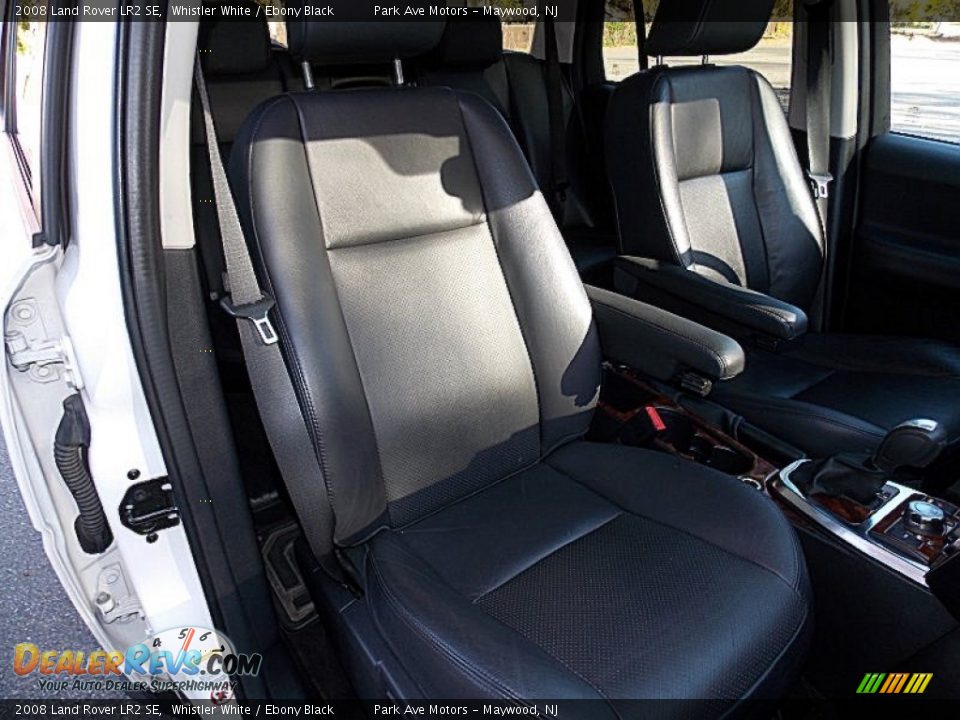 2008 Land Rover LR2 SE Whistler White / Ebony Black Photo #19