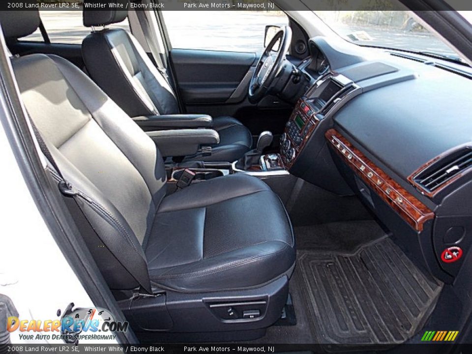 2008 Land Rover LR2 SE Whistler White / Ebony Black Photo #20