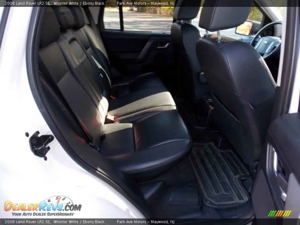 2008 Land Rover LR2 SE Whistler White / Ebony Black Photo #23