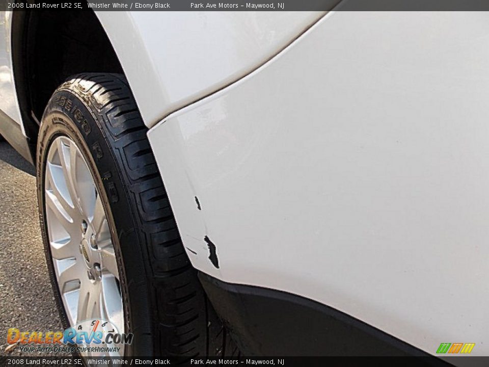 2008 Land Rover LR2 SE Whistler White / Ebony Black Photo #27