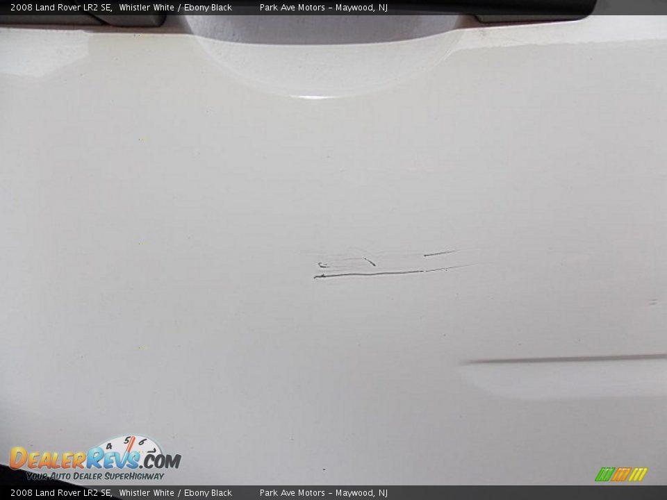 2008 Land Rover LR2 SE Whistler White / Ebony Black Photo #29