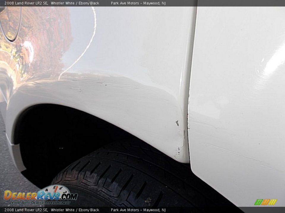 2008 Land Rover LR2 SE Whistler White / Ebony Black Photo #30