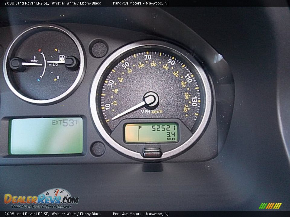 2008 Land Rover LR2 SE Whistler White / Ebony Black Photo #31